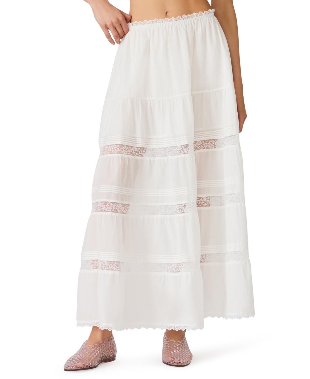 Steve Madden Women’s Elisse Loose Fit Maxi Skirt – Antique
