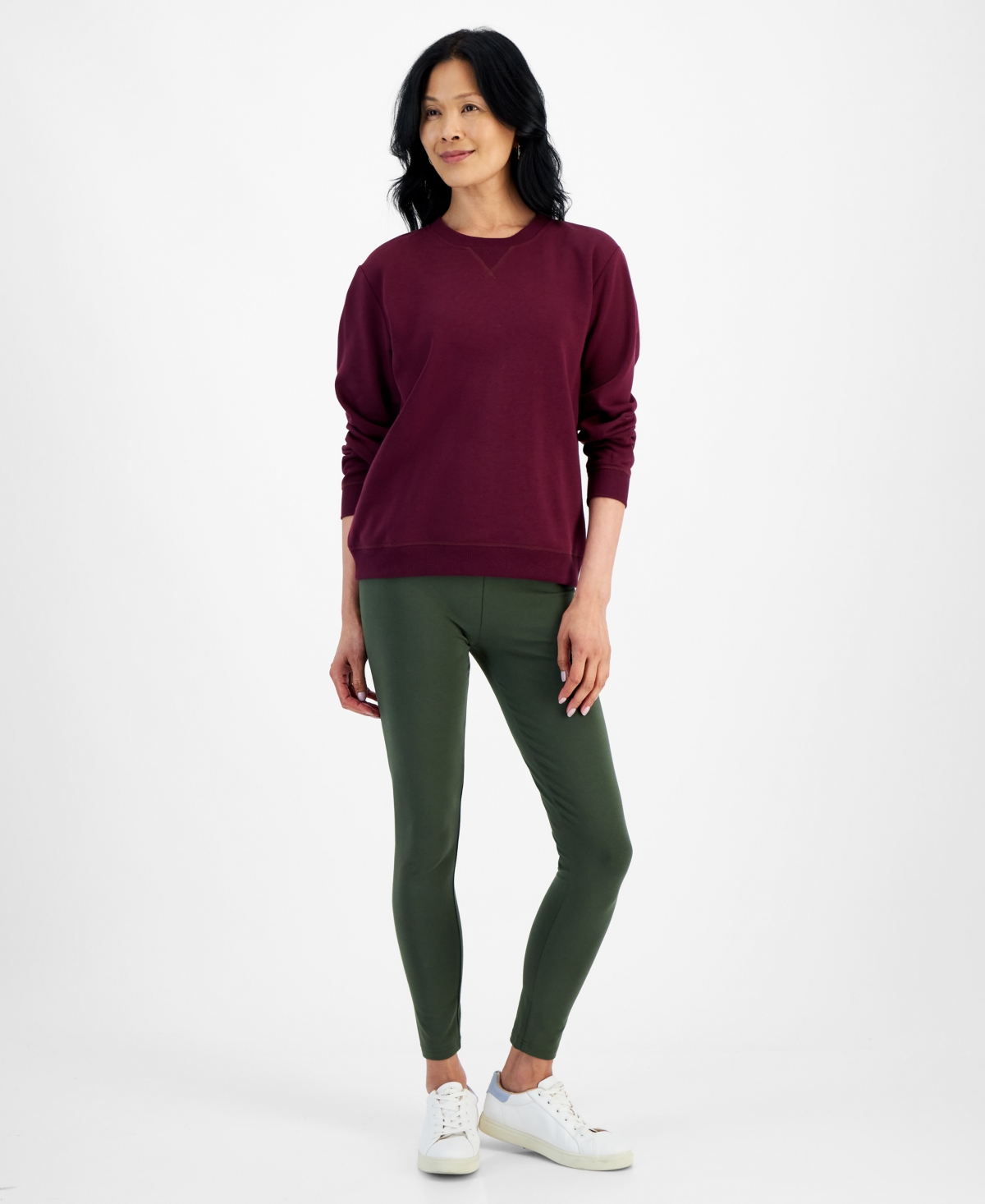 Style & Co Women’s High Rise Leggings, Created for Macy’s – Midnight Olive Style & Co Women’s High Rise Leggings, Created for Macy’s – Midnight Olive