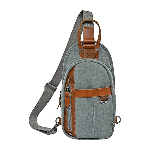 TSD Brand Agave Crossbody Bag, One Size, Blue TSD Brand Agave Crossbody Bag, One Size, Blue