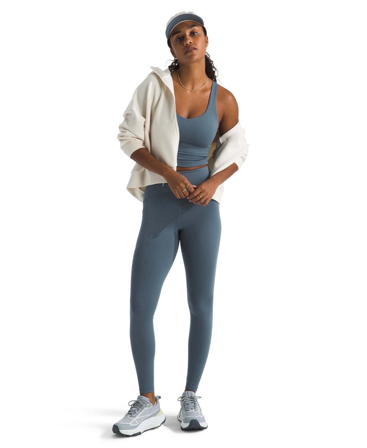 The North Face Women’s Jaida Pocket Leggings – Granite Gray The North Face Women’s Jaida Pocket Leggings – Granite Gray