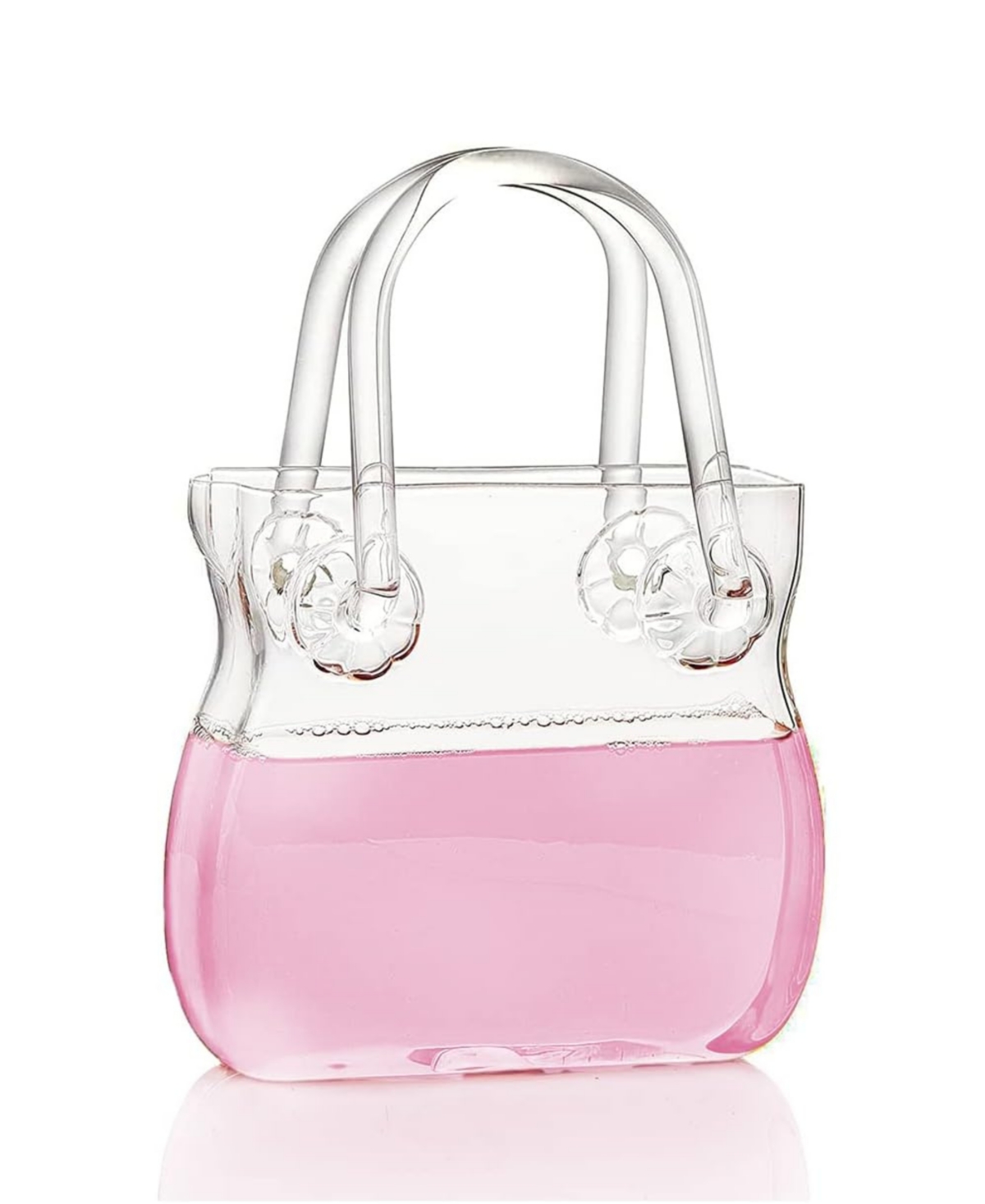 The Wine Savant Handbag Purse Decanter – Clear