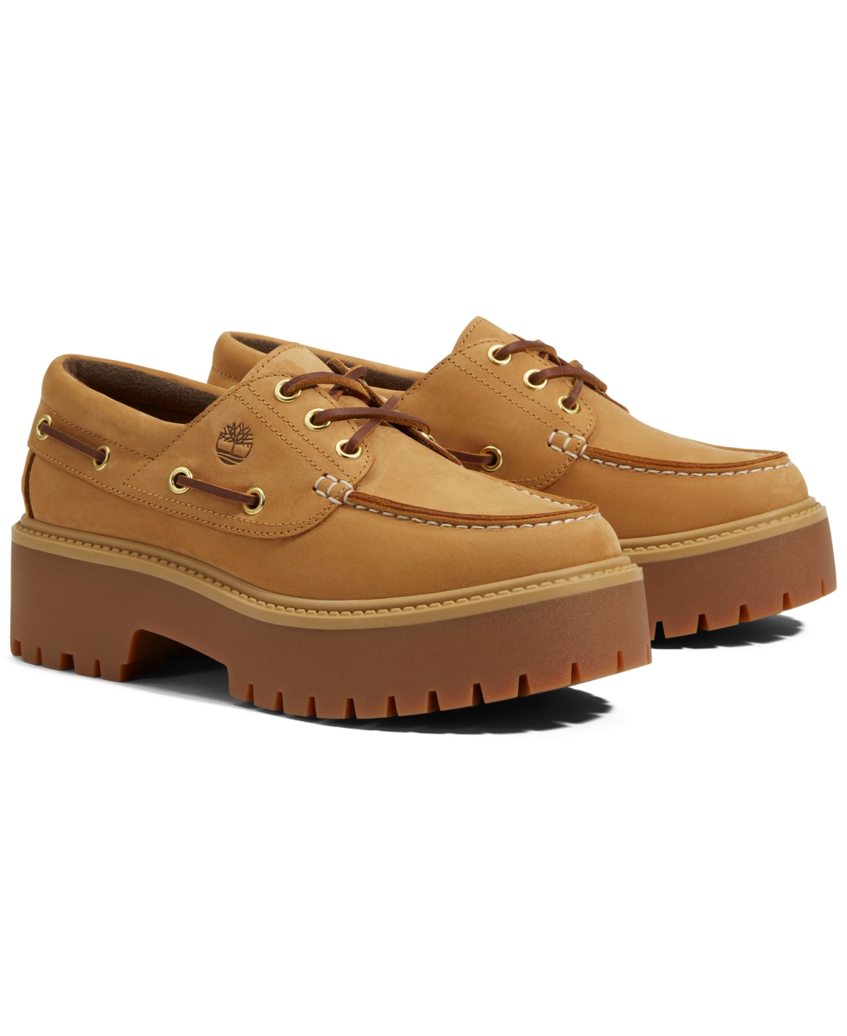 Timberland Women’s Stone Street 3-Eye Premium Leather Platform Boat Shoes from Finish Line – Wheat Timberland Women’s Stone Street 3-Eye Premium Leather Platform Boat Shoes from Finish Line – Wheat