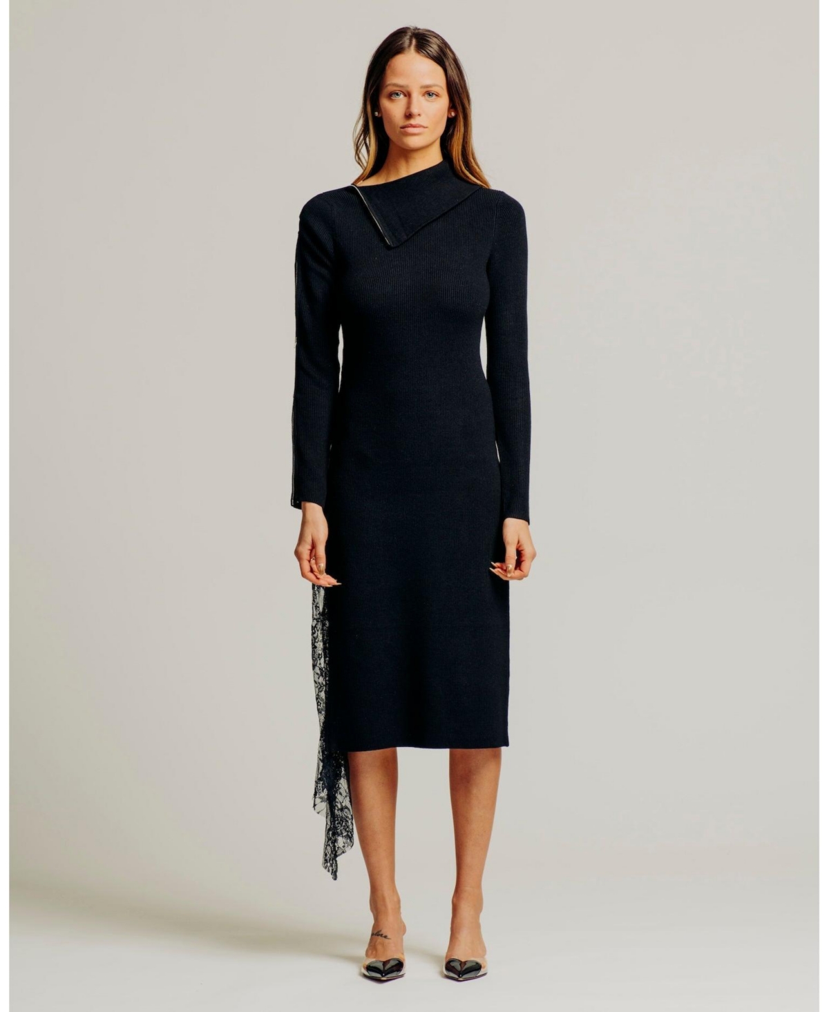 Torn By Ronny Kobo Women’s Laetitia Dress – Black Torn By Ronny Kobo Women’s Laetitia Dress – Black