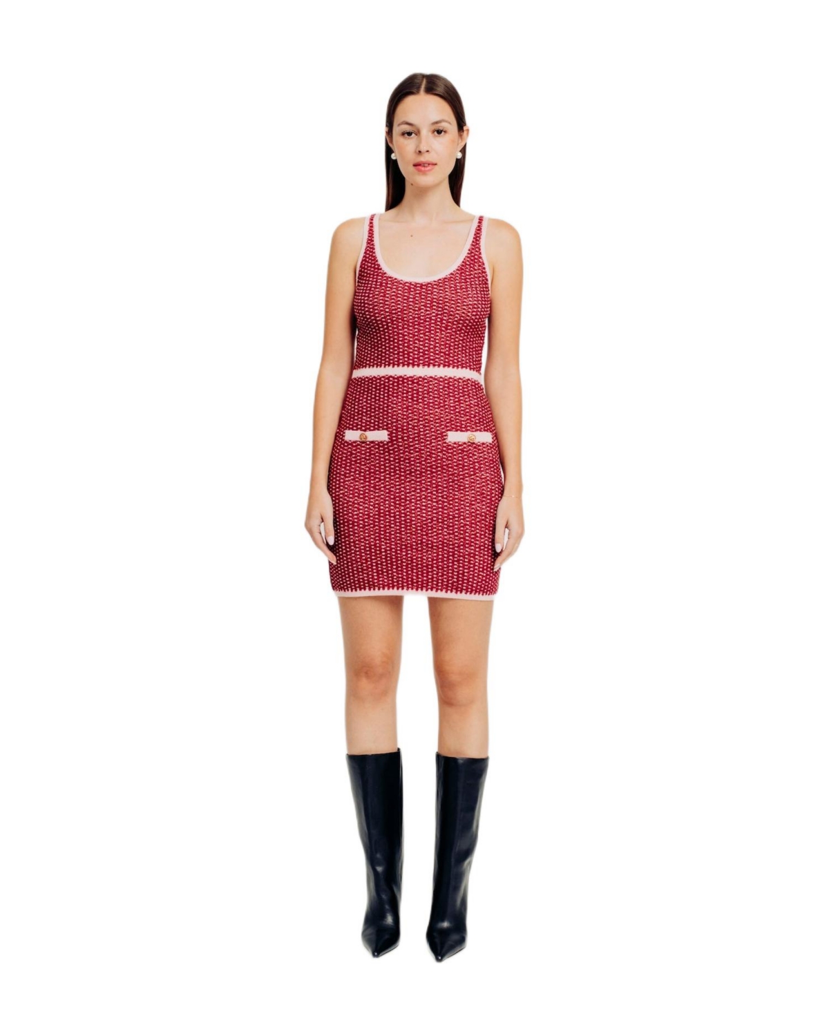 Torn By Ronny Kobo Women’s Lyra Dress – Cabernet / ballet slipper Torn By Ronny Kobo Women’s Lyra Dress – Cabernet / ballet slipper