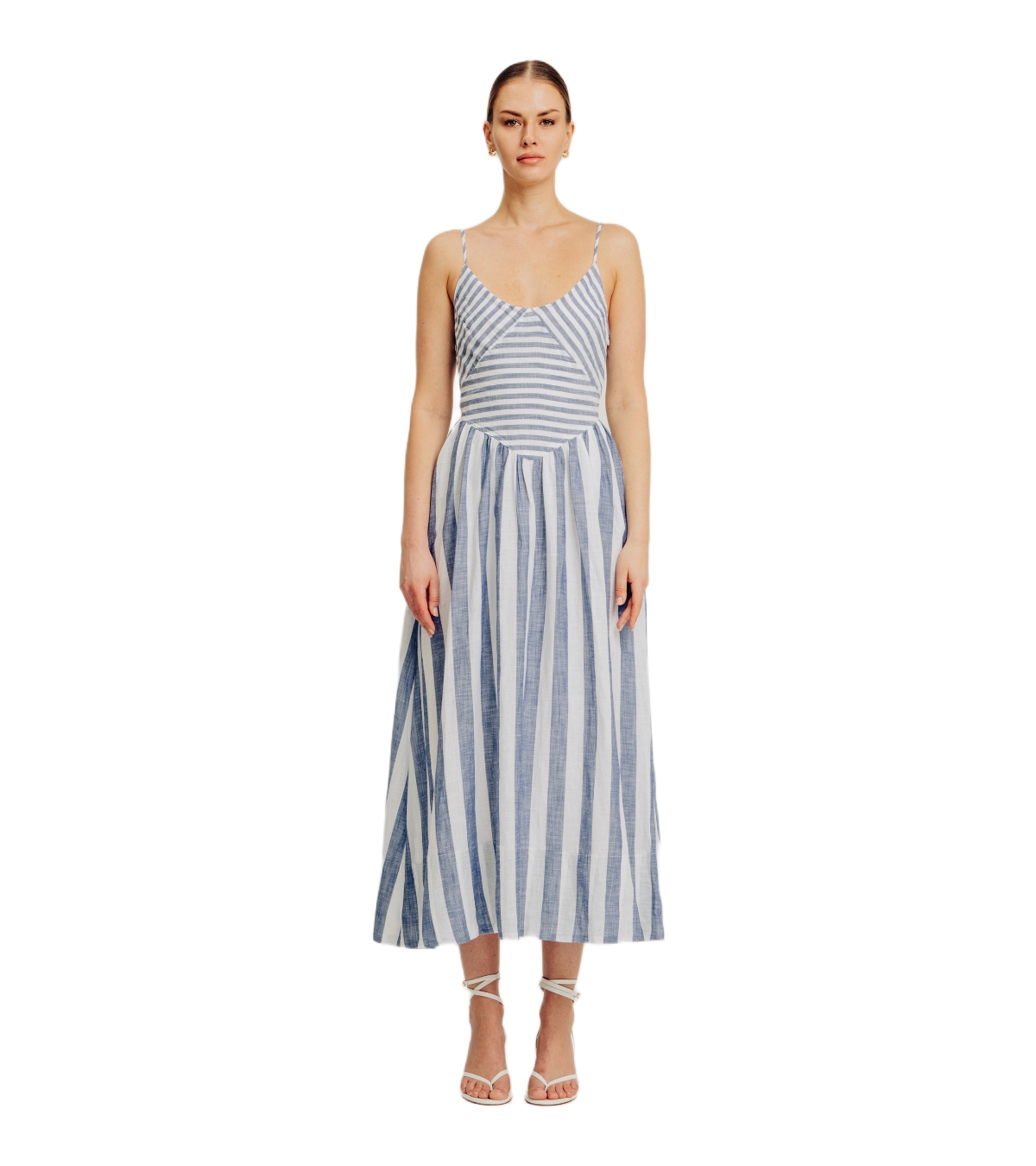 Torn By Ronny Kobo Women’s Melinda Dress – Navy/white Torn By Ronny Kobo Women’s Melinda Dress – Navy/white