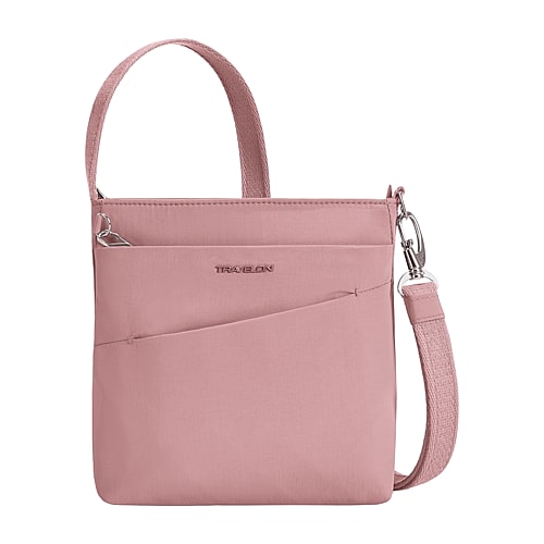Travelon Anti-Theft Roam Small Crossbody, One Size, Pink