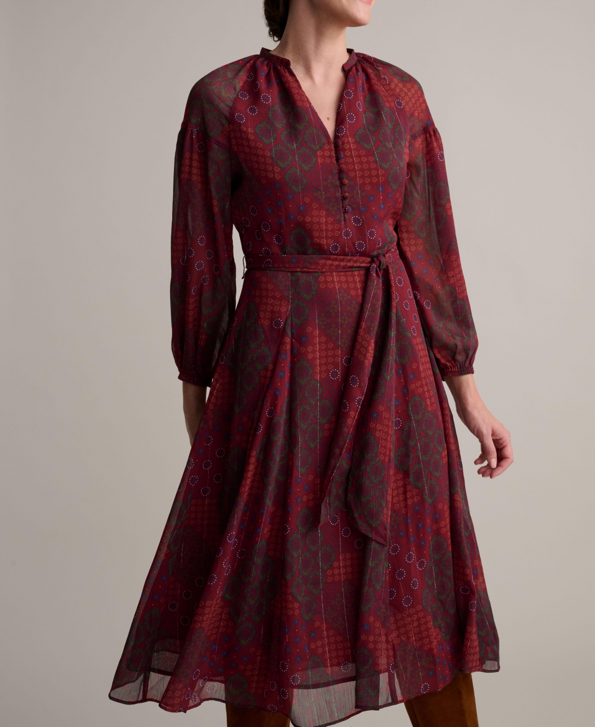 UNTUCKit Women’s Georgette Carly Dress – Red UNTUCKit Women’s Georgette Carly Dress – Red
