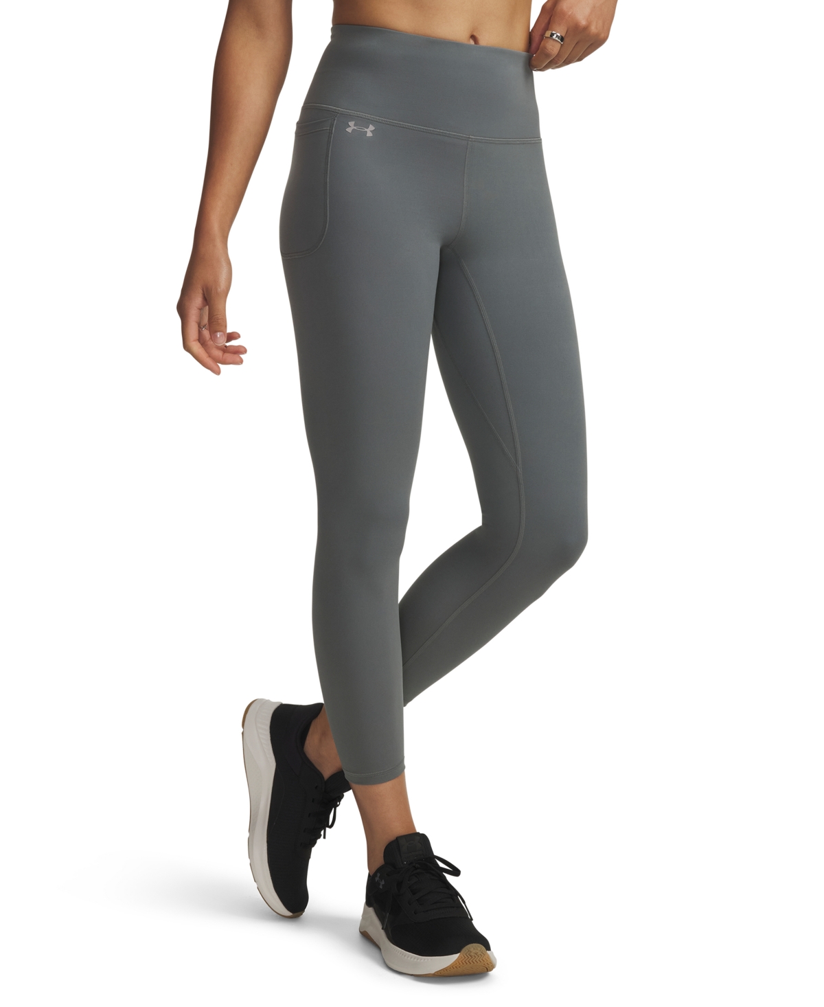 Under Armour Women’s Motion Ankle Leggings – Clay Green / Titanium
