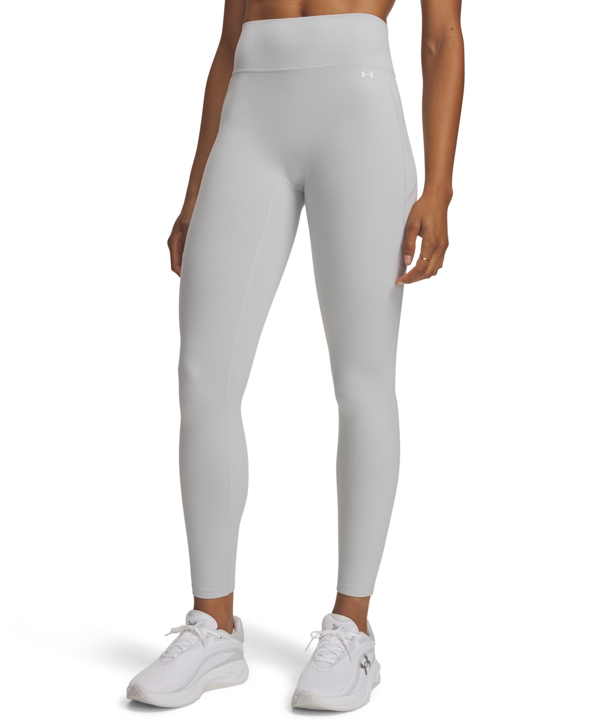 Under Armour Women’s Motion Ankle Leggings – Halo Gray / / White