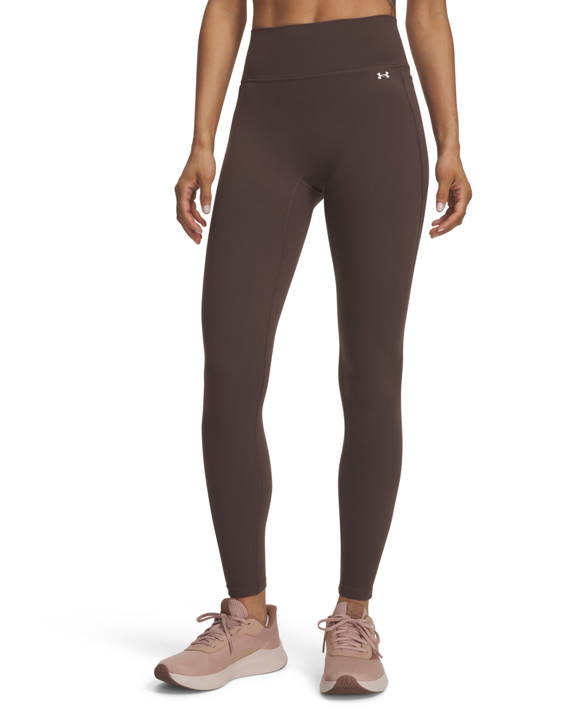 Under Armour Women’s Motion Ankle Leggings – Peppercorn / / White