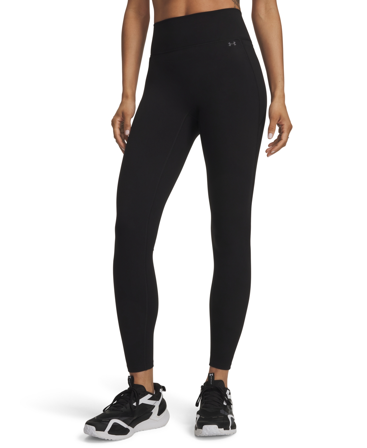 Under Armour Women’s Motion Ankle Leggings – Ultimate Black / / Castlerock Under Armour Women’s Motion Ankle Leggings – Ultimate Black / / Castlerock