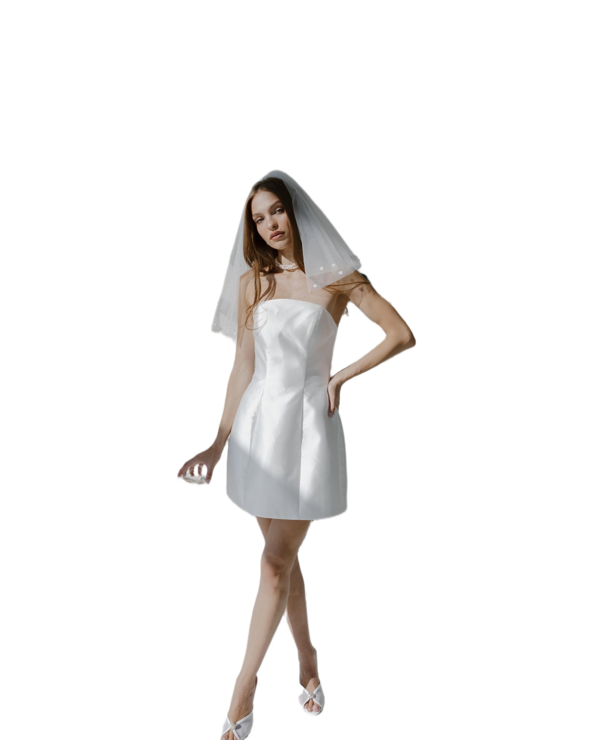 Untamed Petals Women’s Bianca Mini Dress – Ivory Untamed Petals Women’s Bianca Mini Dress – Ivory