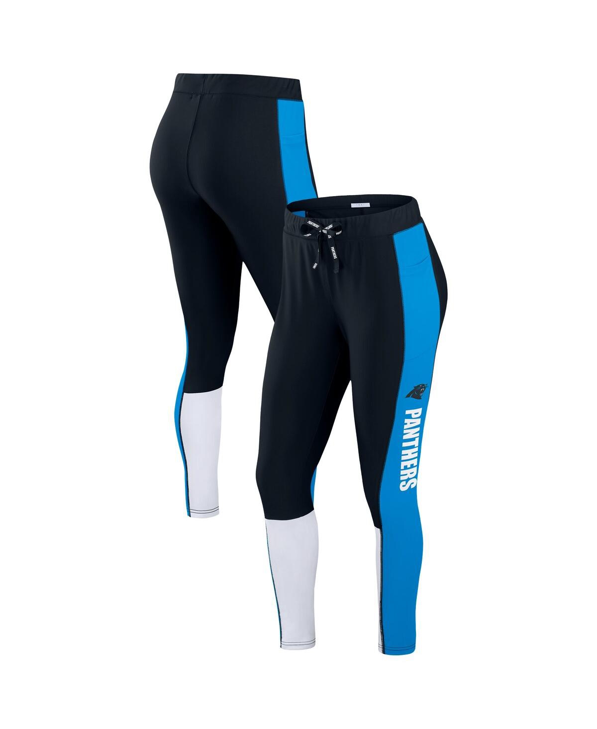 Wear by Erin Andrews Women’s Black/Blue Carolina Panthers Color Block Leggings – Black, Blue Wear by Erin Andrews Women’s Black/Blue Carolina Panthers Color Block Leggings – Black, Blue