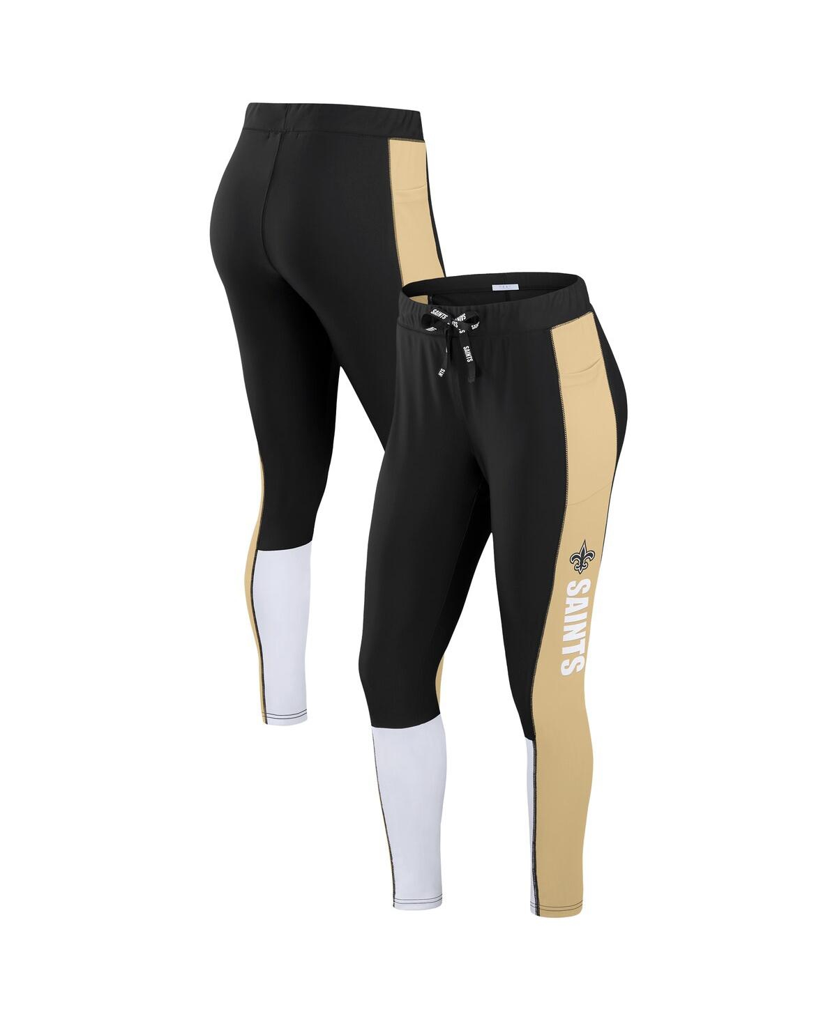 Wear by Erin Andrews Women’s Black/Gold New Orleans Saints Color Block Leggings – Black, Gold Wear by Erin Andrews Women’s Black/Gold New Orleans Saints Color Block Leggings – Black, Gold