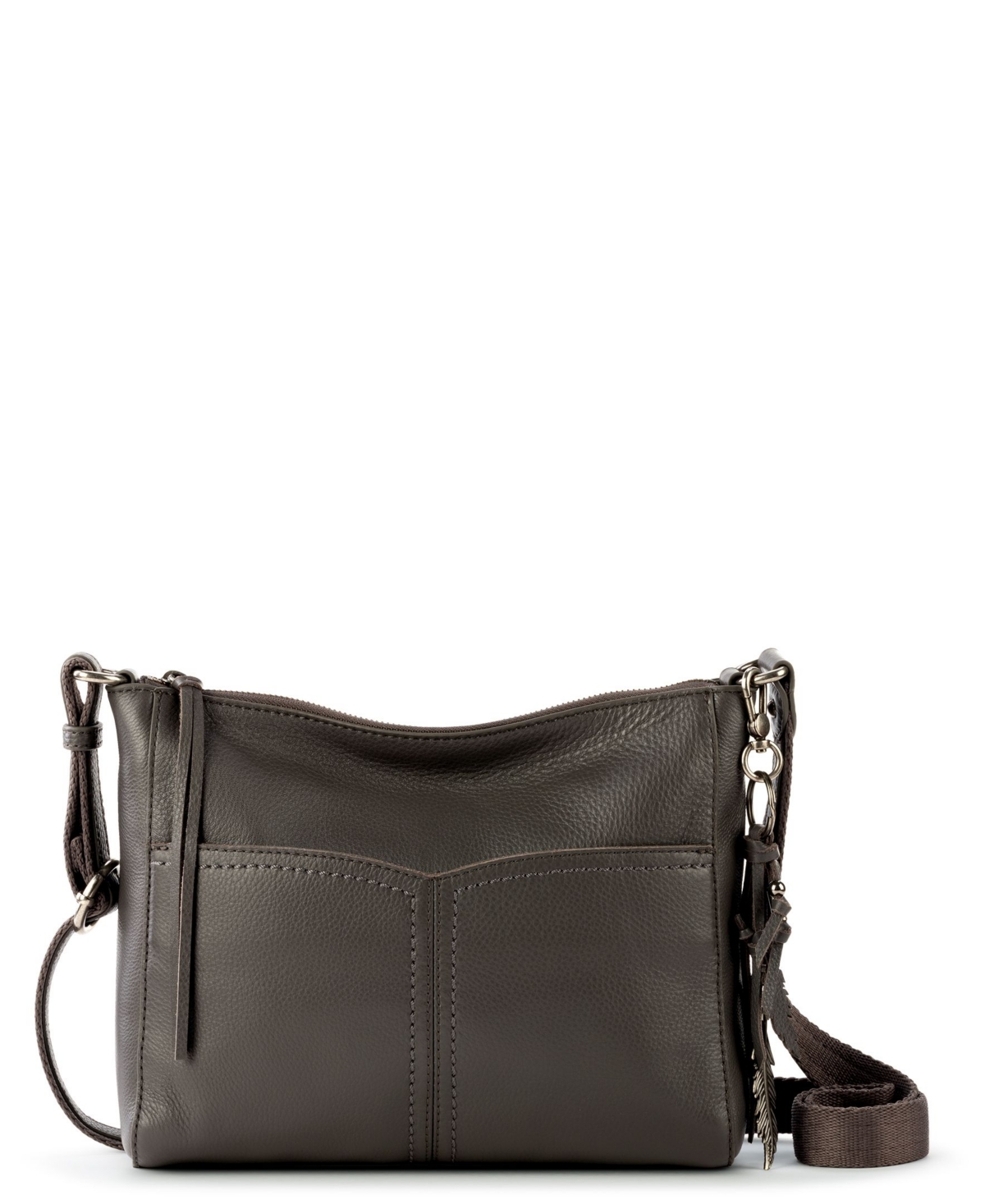 Women’s Alameda Leather Crossbody – Slate