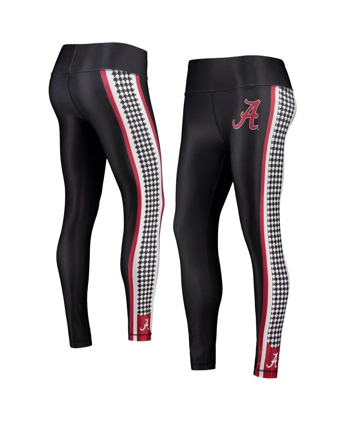 Women’s Black Alabama Crimson Tide Dormer Knit Leggings – Black