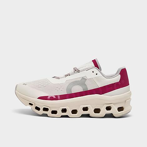 Women’s Cloudmonster Running Shoes in Ivory/Grenadine Size: 5.0 Women’s Cloudmonster Running Shoes in Ivory/Grenadine Size: 5.0