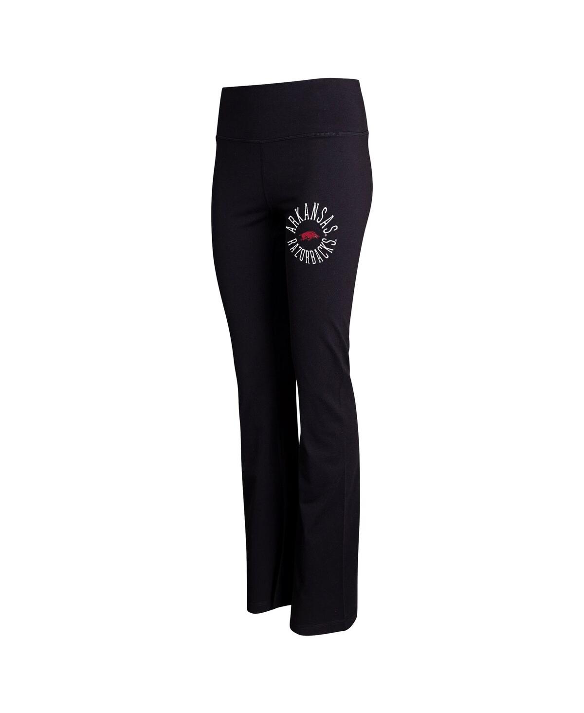 Women’s Concepts Sport Black Arkansas Razorbacks Enclave Tri-Blend Flared Leggings – Black Women’s Concepts Sport Black Arkansas Razorbacks Enclave Tri-Blend Flared Leggings – Black