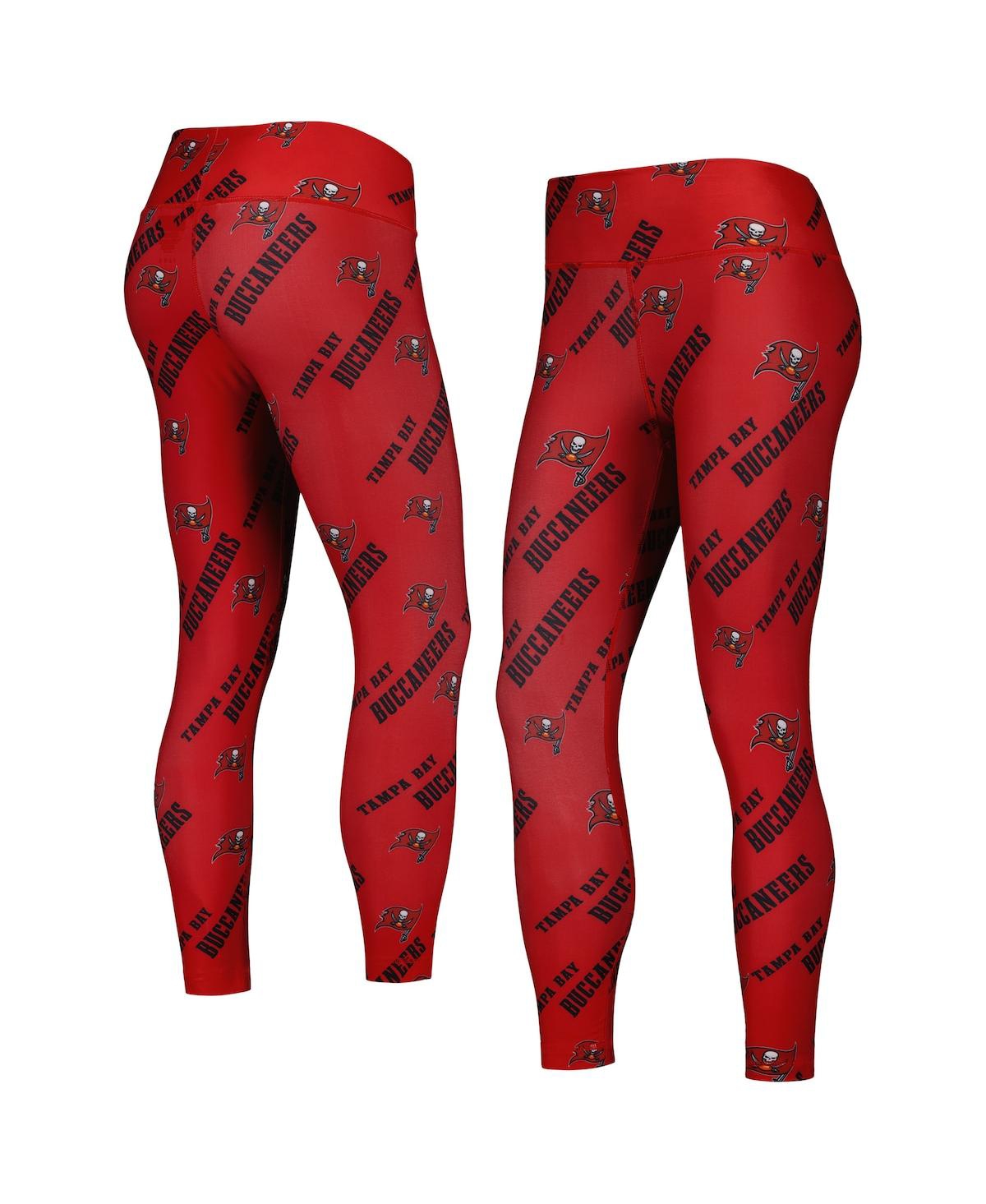 Women’s Concepts Sport Red Tampa Bay Buccaneers Breakthrough Allover Print Lounge Leggings – Red Women’s Concepts Sport Red Tampa Bay Buccaneers Breakthrough Allover Print Lounge Leggings – Red