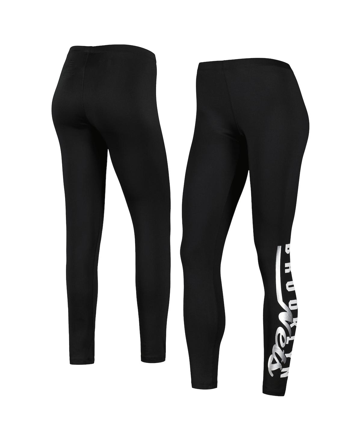 Women’s G-iii 4Her by Carl Banks Black Brooklyn Nets Jump Shot Leggings – Black Women’s G-iii 4Her by Carl Banks Black Brooklyn Nets Jump Shot Leggings – Black