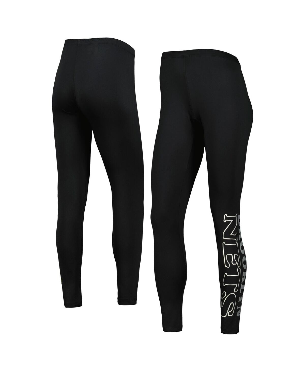 Women’s G-iii 4Her by Carl Banks Black Brooklyn Nets Stadium Leggings – Black