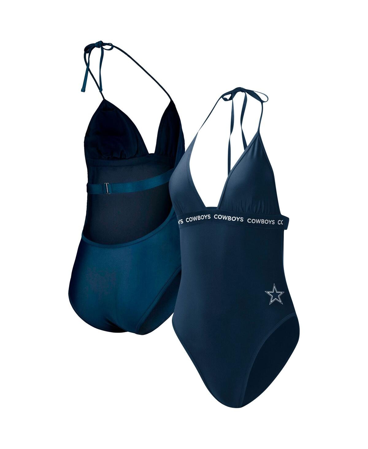 Women’s G-iii 4Her by Carl Banks Navy Dallas Cowboys Full Count One-Piece Swimsuit – Navy Women’s G-iii 4Her by Carl Banks Navy Dallas Cowboys Full Count One-Piece Swimsuit – Navy
