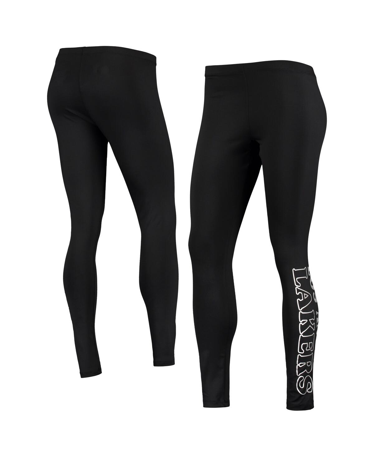 Women’s G-iii Sports by Carl Banks Black Los Angeles Lakers Stadium Leggings – Black