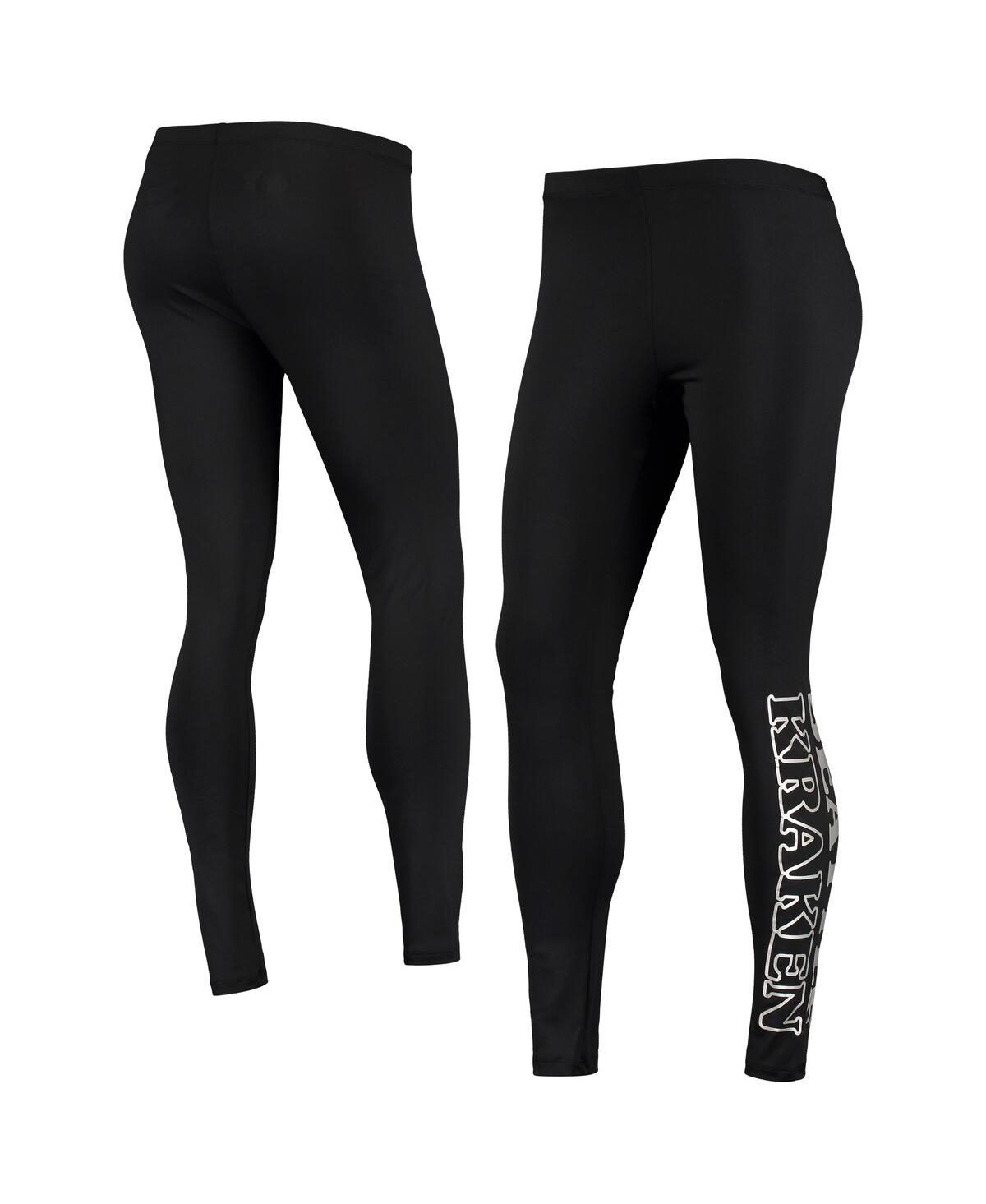 Women’s G-iii Sports by Carl Banks Black Seattle Kraken Stadium Leggings – Black Women’s G-iii Sports by Carl Banks Black Seattle Kraken Stadium Leggings – Black