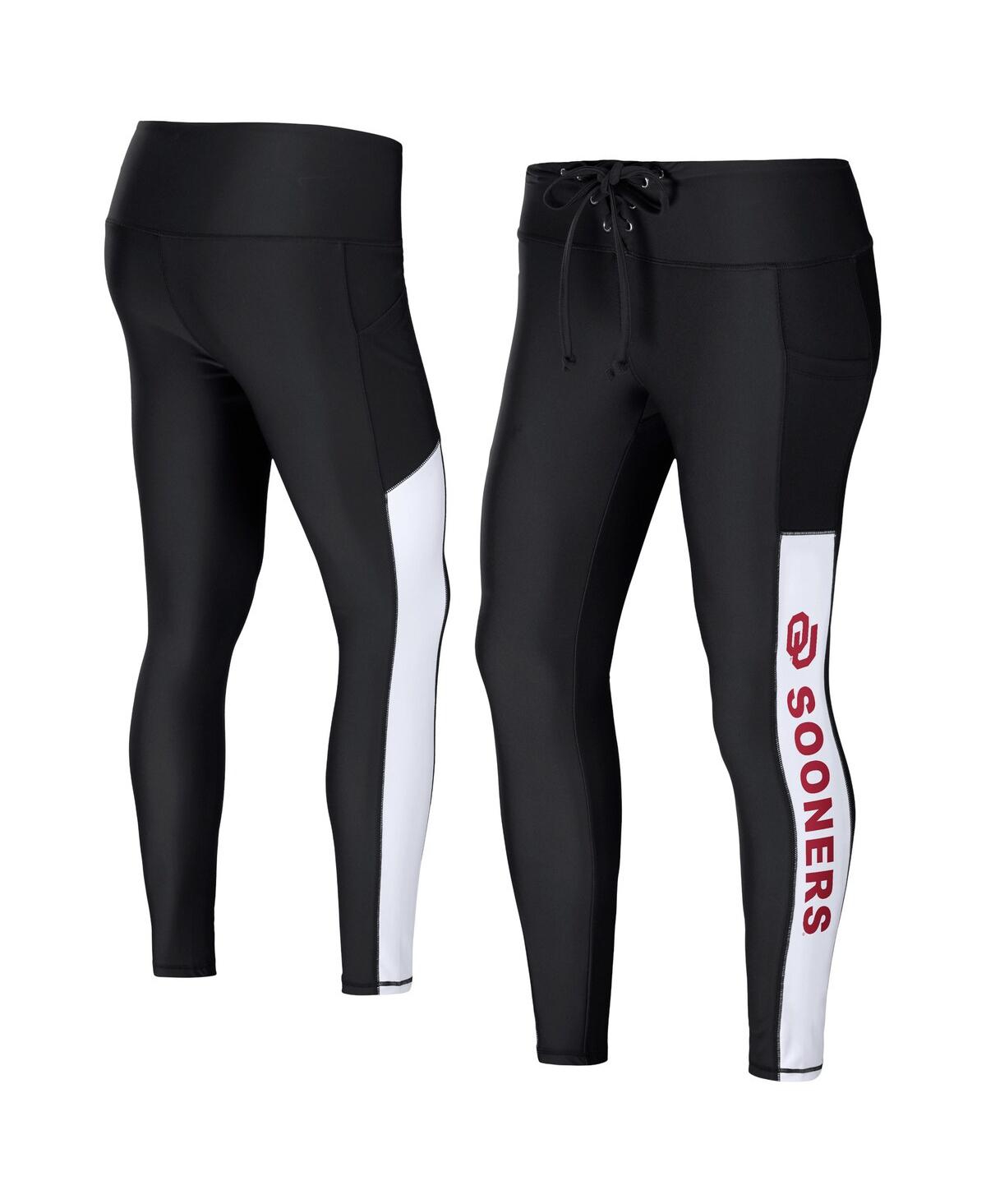 Women’s Wear by Erin Andrews Black Oklahoma Sooners Rib Knit Leggings – Black Women’s Wear by Erin Andrews Black Oklahoma Sooners Rib Knit Leggings – Black
