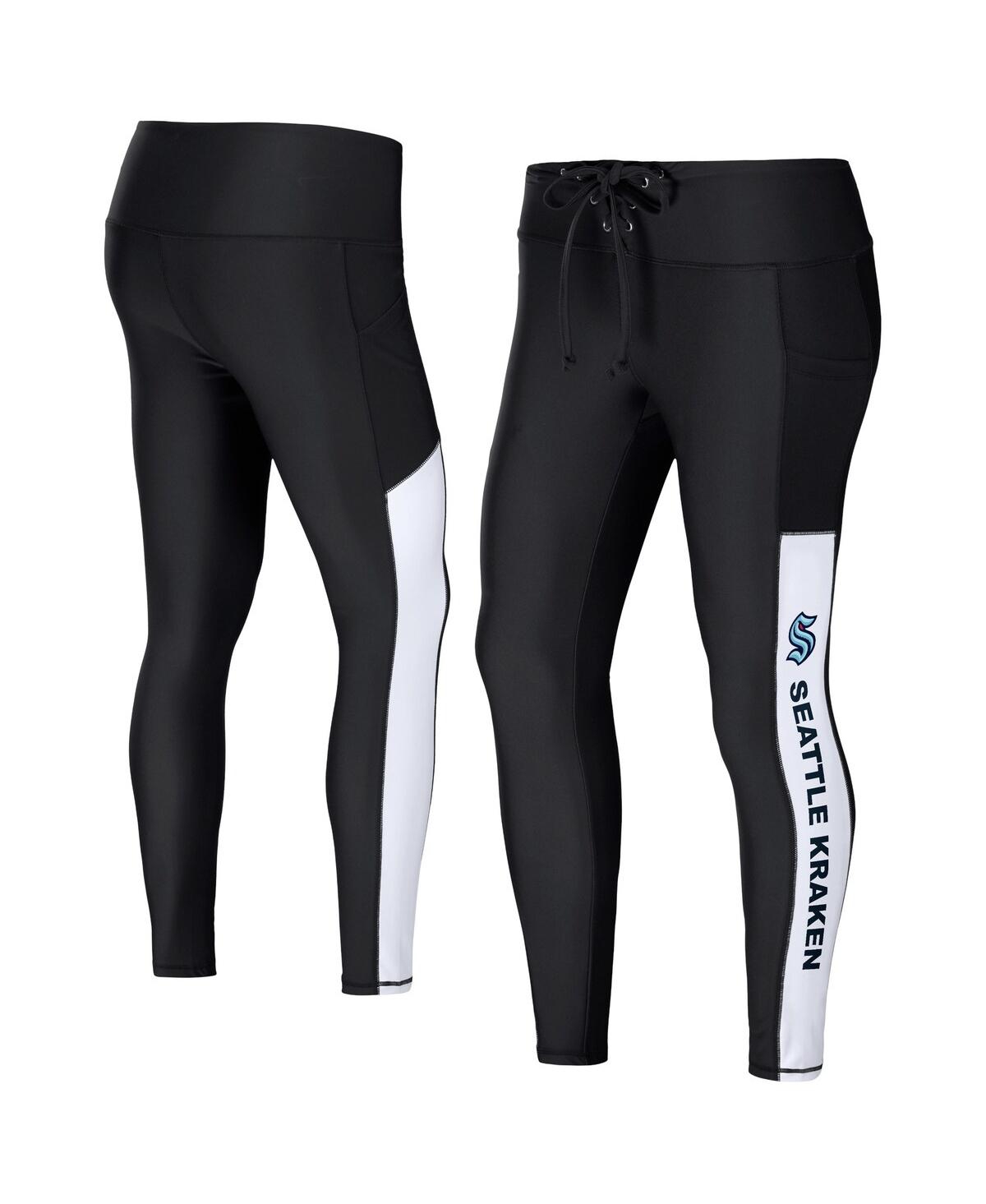 Women’s Wear by Erin Andrews Black Seattle Kraken Leggings – Black Women’s Wear by Erin Andrews Black Seattle Kraken Leggings – Black