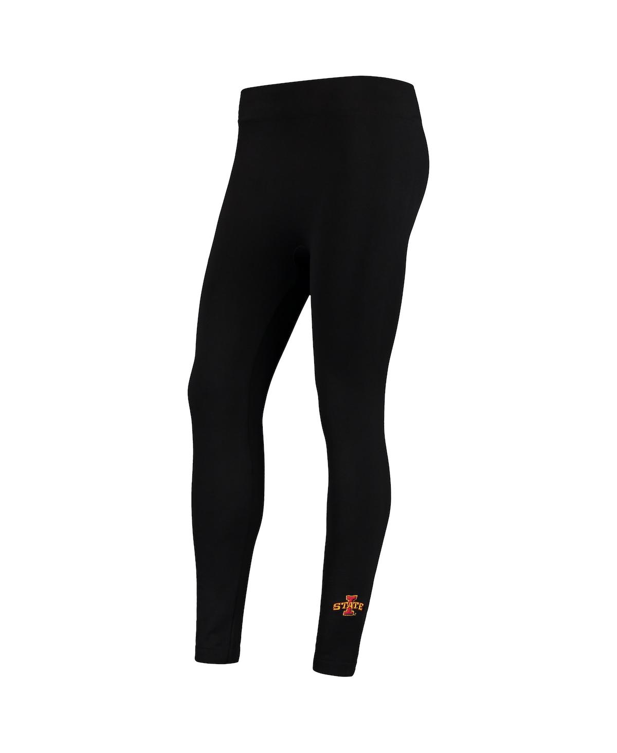 Women’s ZooZatz Black Iowa State Cyclones Fleece Leggings – Black Women’s ZooZatz Black Iowa State Cyclones Fleece Leggings – Black