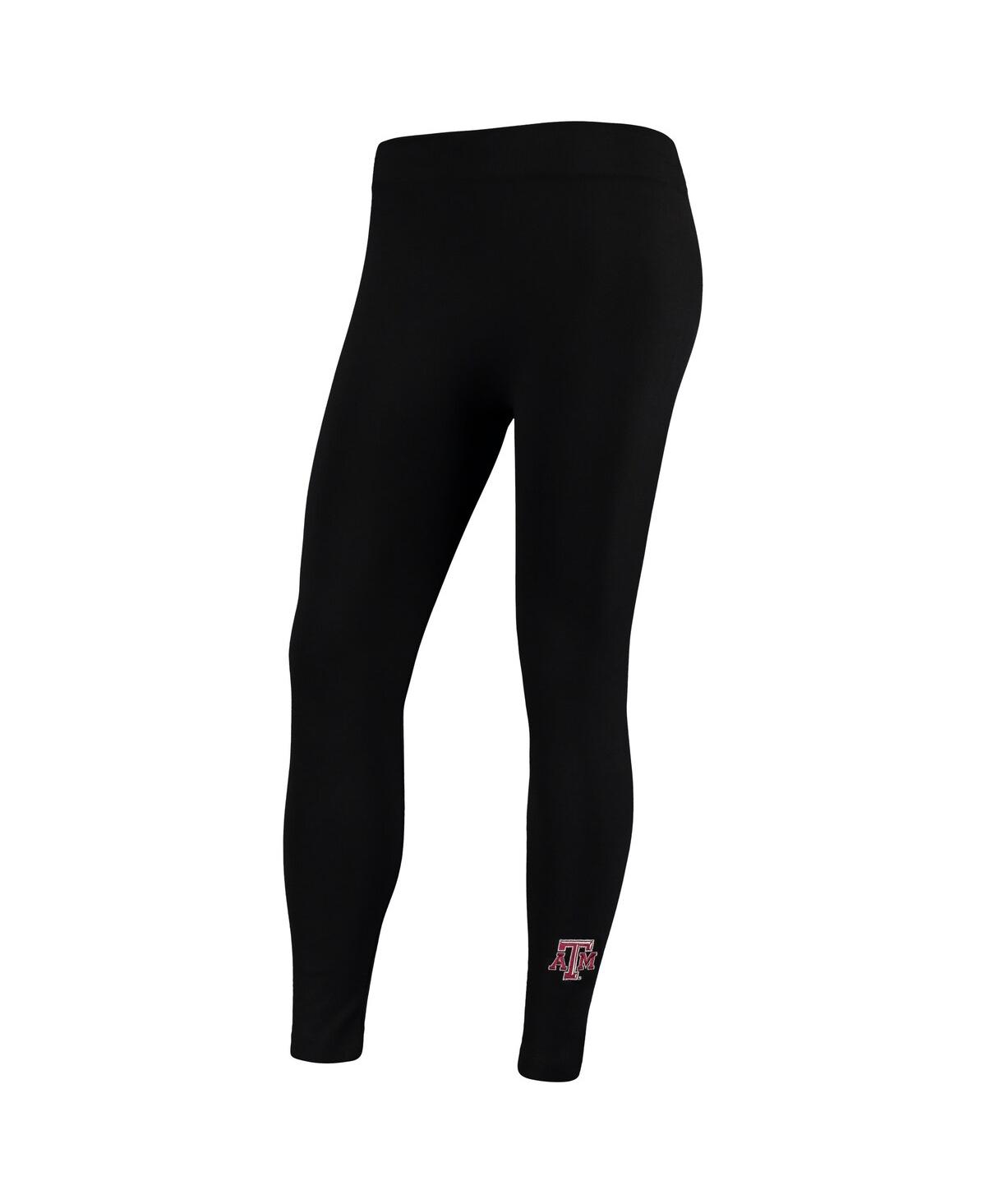 Women’s ZooZatz Black Texas A&M Aggies Fleece Leggings – Black Women’s ZooZatz Black Texas A&M Aggies Fleece Leggings – Black