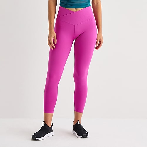 Xersion EverUltra Womens Quick Dry High Rise 25″ 7/8 Ankle Legging, Large, Pink Xersion EverUltra Womens Quick Dry High Rise 25″ 7/8 Ankle Legging, Large, Pink
