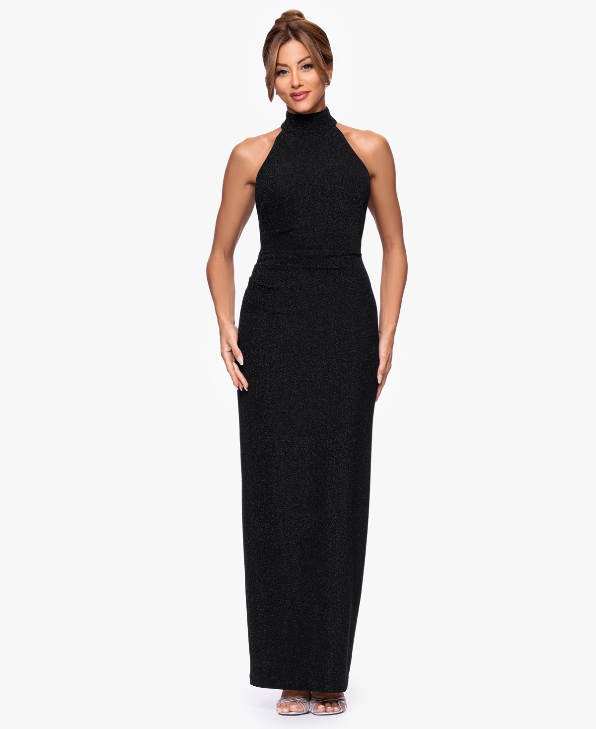 Xscape Women’s Halter Neck Maxi Dress – Black Xscape Women’s Halter Neck Maxi Dress – Black