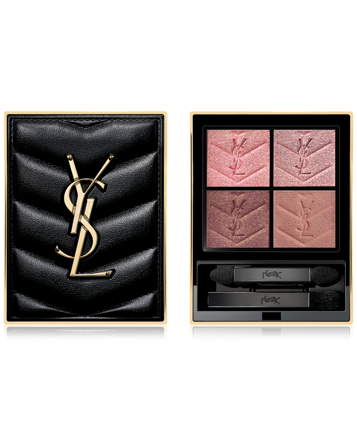 Yves Saint Laurent Couture Mini Eyeshadow Clutch – 400 Babylone Roses – Cool Rosy Yves Saint Laurent Couture Mini Eyeshadow Clutch – 400 Babylone Roses – Cool Rosy