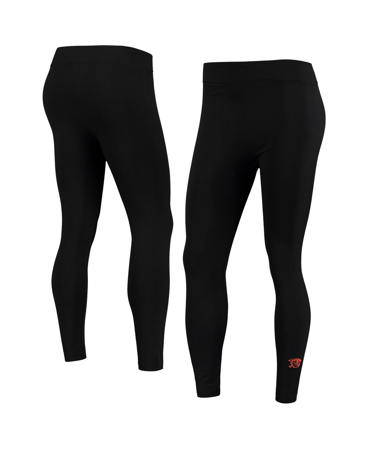 ZooZatz Women’s Black Oregon State Beavers Fleece Leggings – Black ZooZatz Women’s Black Oregon State Beavers Fleece Leggings – Black