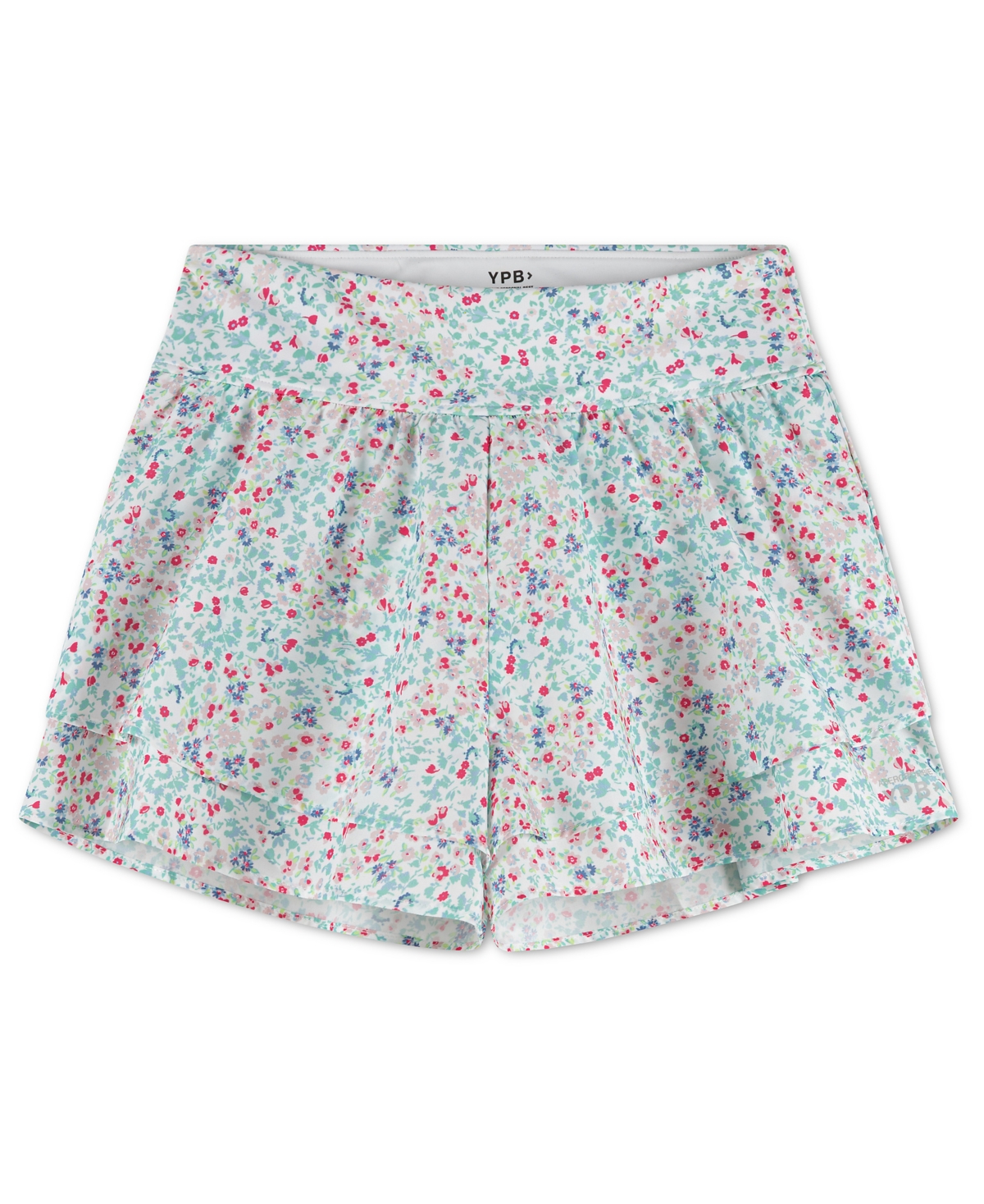 abercrombie kids Girls’ Ypb Ruffle Detail Active Shorts – Multi Ditsy abercrombie kids Girls’ Ypb Ruffle Detail Active Shorts – Multi Ditsy