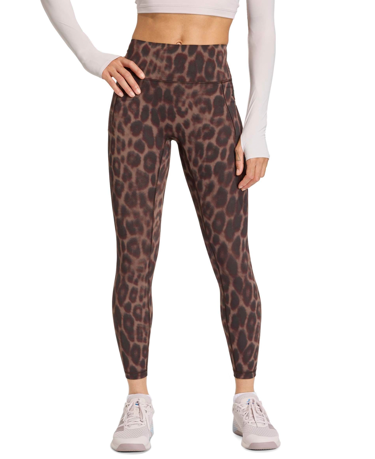 adidas Women’s Optime Leopard 7/8 Leggings – Cheetah adidas Women’s Optime Leopard 7/8 Leggings – Cheetah