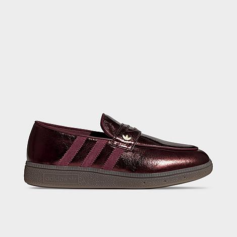 adidas Women’s Originals Handball Spezial Metallic Leather Loafer Casual Shoes in Maroon/Maroon/Gold Metallic Size: 5.0 adidas Women’s Originals Handball Spezial Metallic Leather Loafer Casual Shoes in Maroon/Maroon/Gold Metallic Size: 5.0