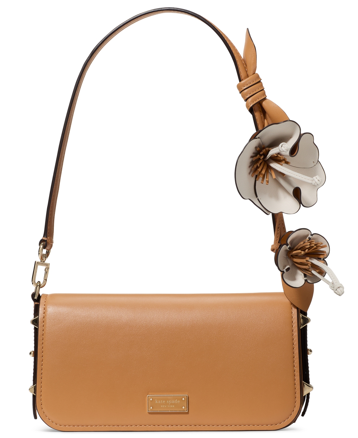 kate spade new york Liv Small Smooth Leather Shoulder Bag – Biscotti kate spade new york Liv Small Smooth Leather Shoulder Bag – Biscotti