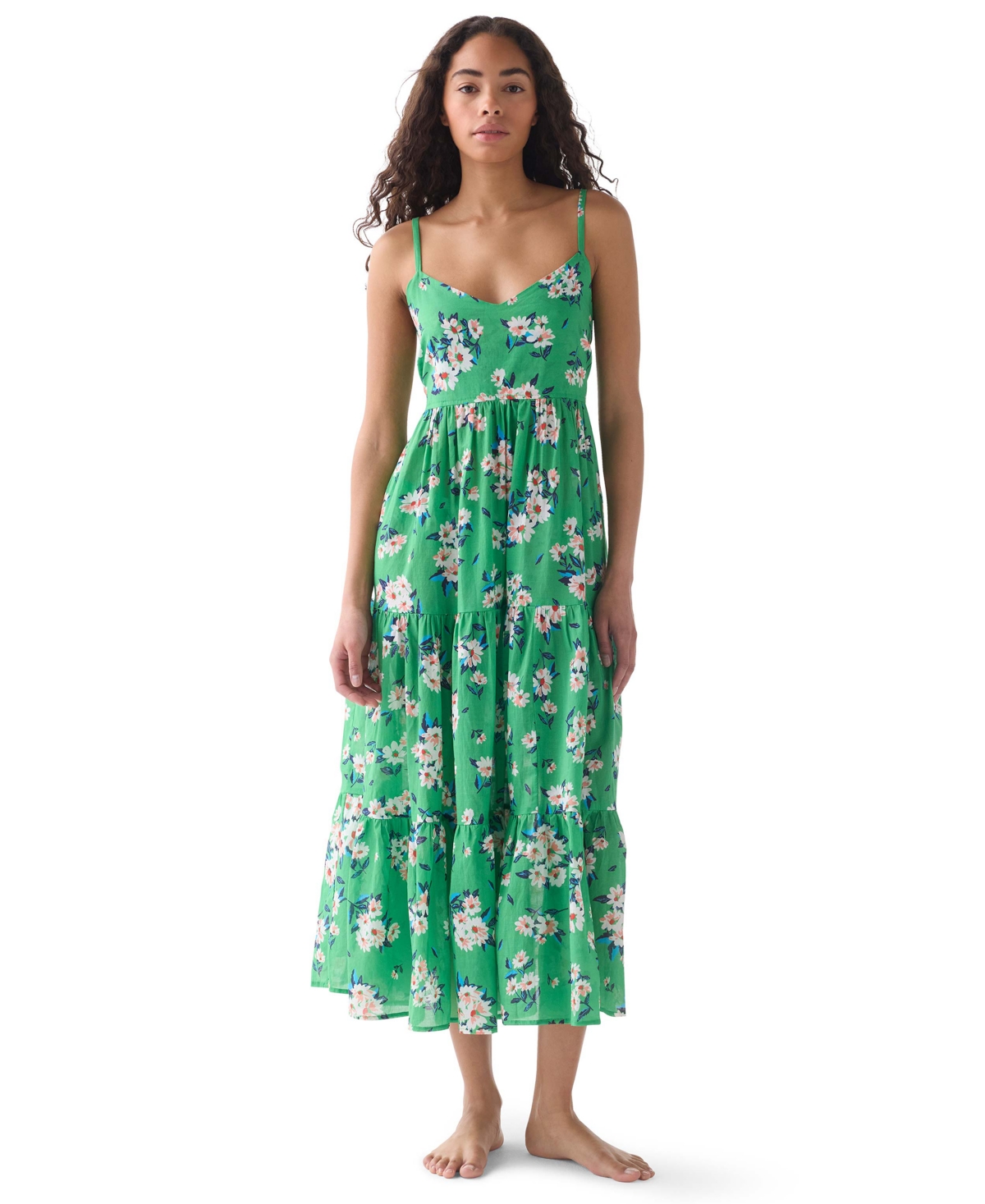 kate spade new york Women’s V-Neck Cover-Up Dress – Parrot Green kate spade new york Women’s V-Neck Cover-Up Dress – Parrot Green