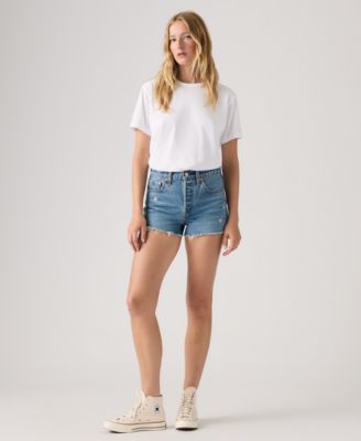 501 Original Fit High Rise Womens Shorts
