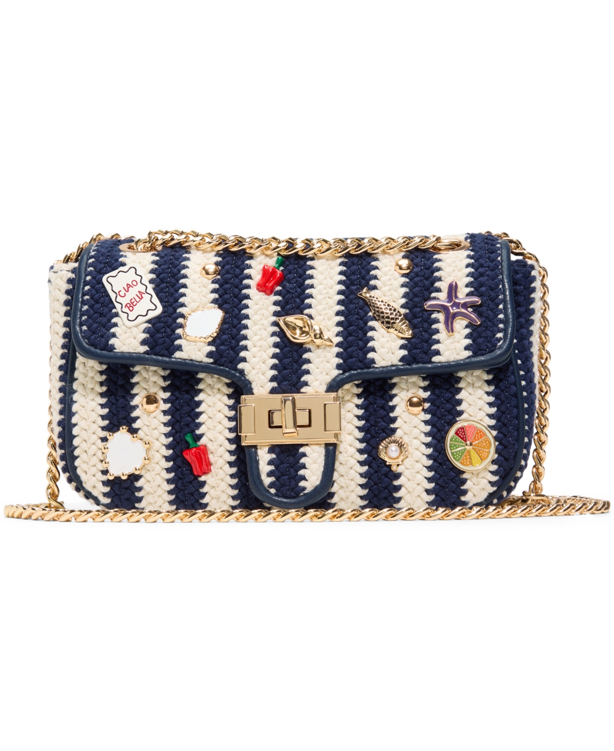 Aldo Giulliettaa Mini Crossbody Handbag – Mix Mat Blue Combo