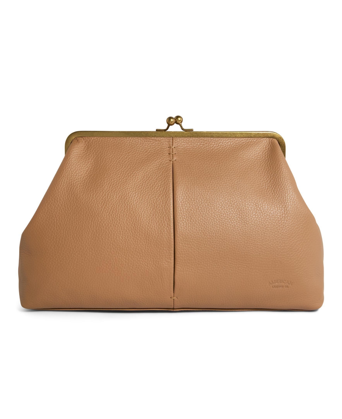 American Leather Co. Women’s Grace Oversized Clutch – Vachetta