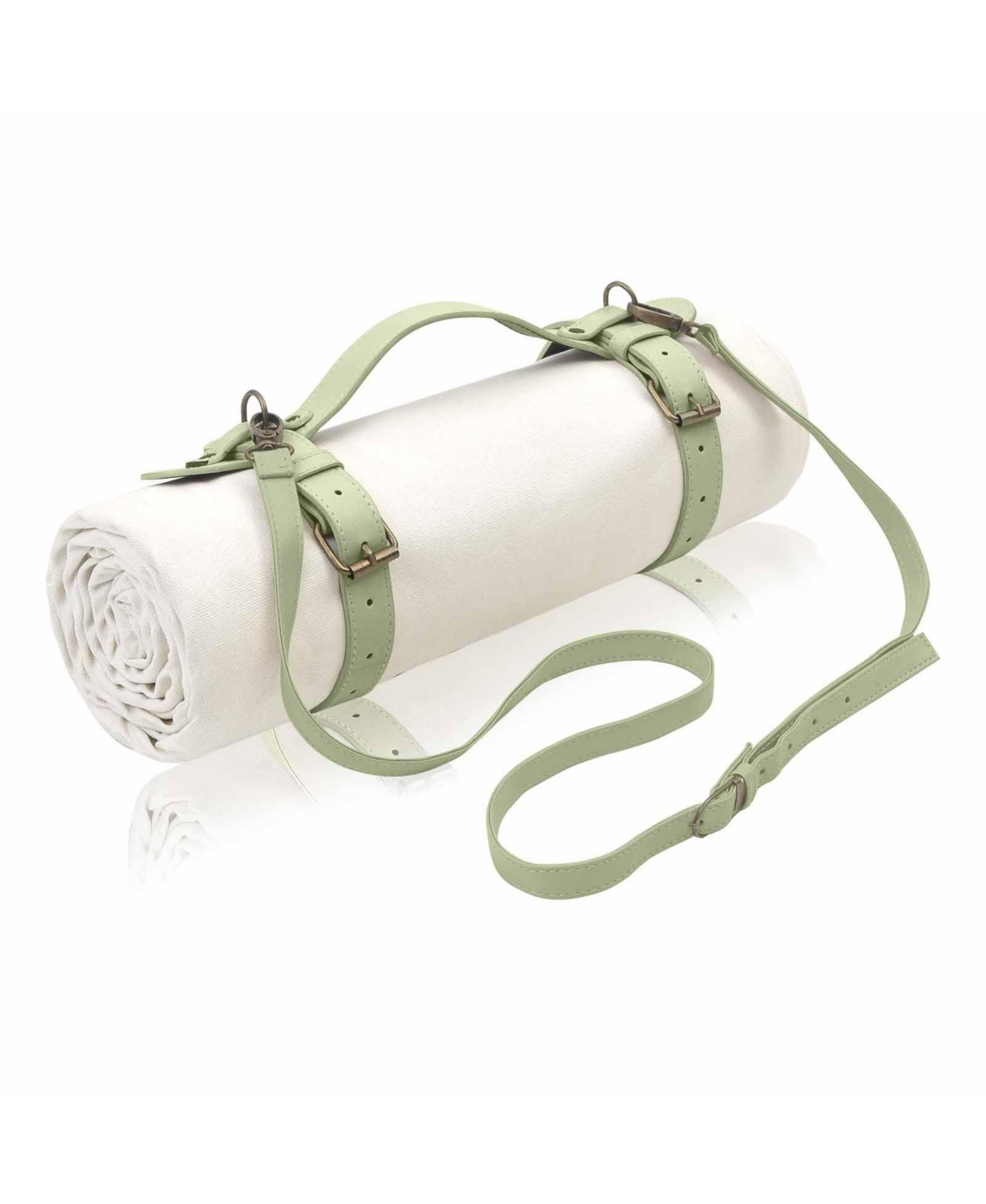 Aofar 4’9″ x 6’3″ Picnic Blanket Beach Mat Canvas Washable – Sage green shoulder strap Aofar 4’9″ x 6’3″ Picnic Blanket Beach Mat Canvas Washable – Sage green shoulder strap