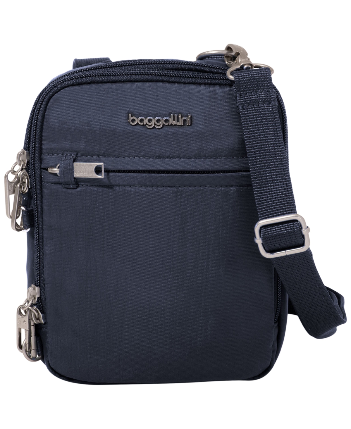 Baggallini Classic Anti-Theft Mini Crossbody Handbag – French Navy