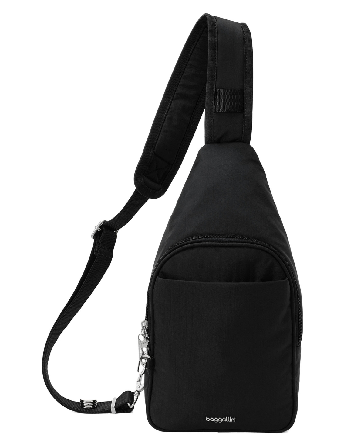 Baggallini Journey Anti-Theft Small Sling Handbag – Black