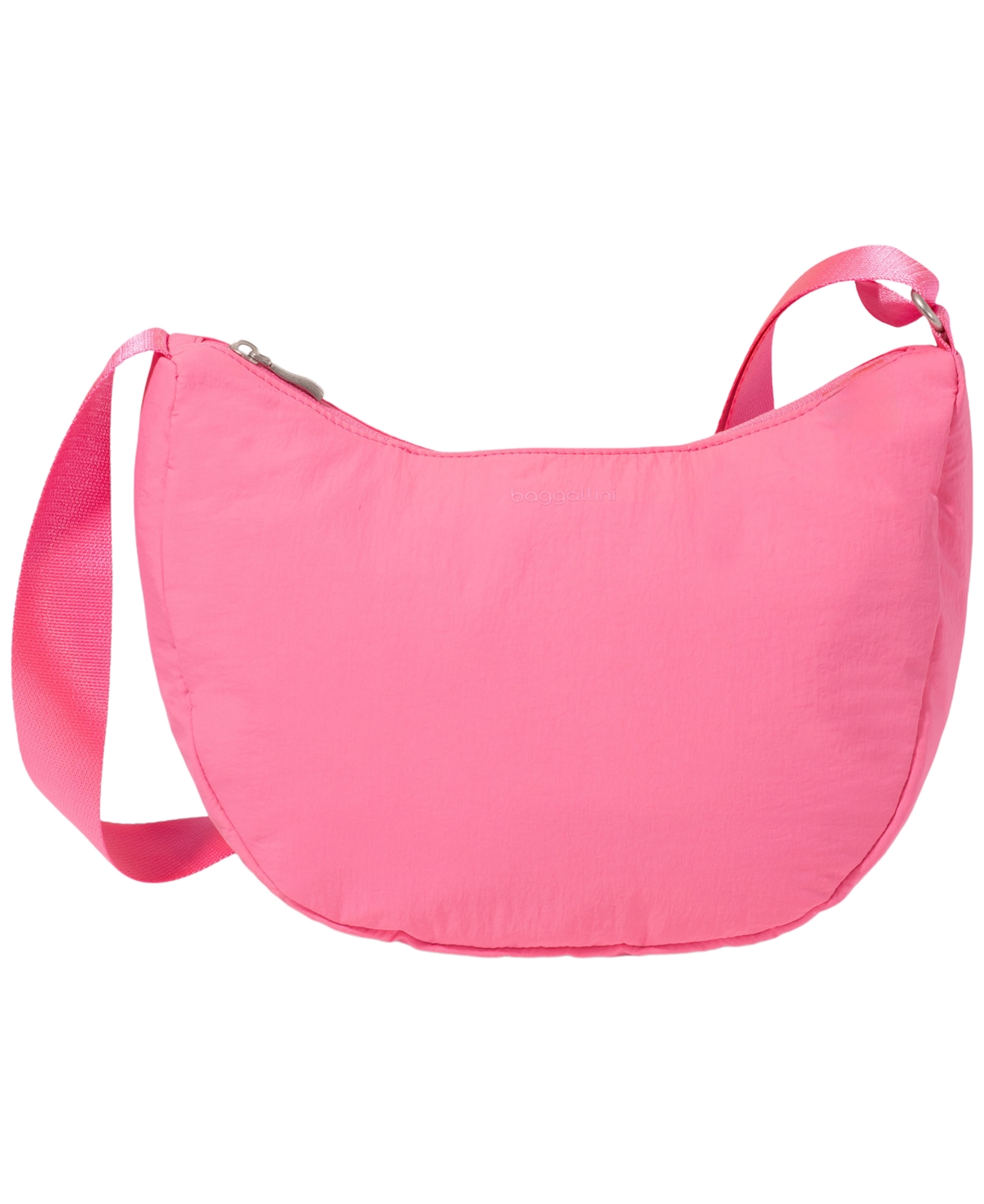 Baggallini Medium Size Swift Crescent Crossbody Bag – B-lite Blossom