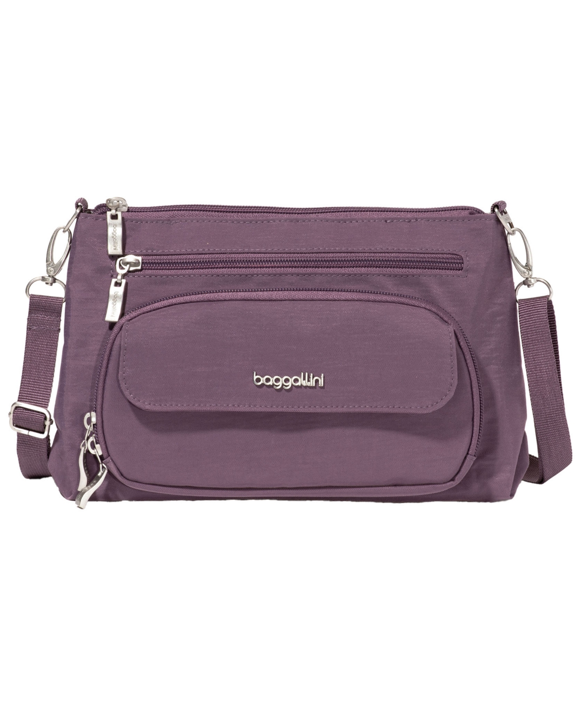 Baggallini Women’s Original Rfid Everyday Crossbody Bag – Misty Purple