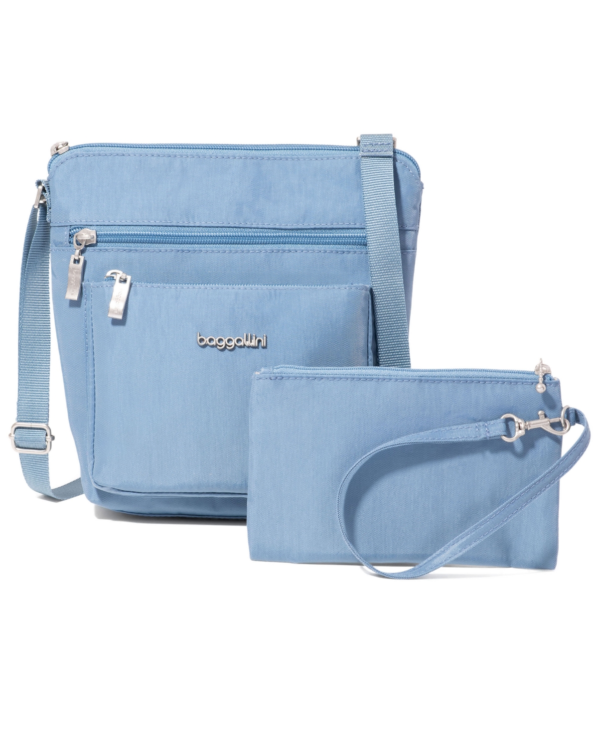 Baggallini Women’s Pocket Crossbody – Cornflower Baggallini Women’s Pocket Crossbody – Cornflower